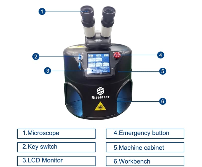 YAG Jewelry Laser Welder