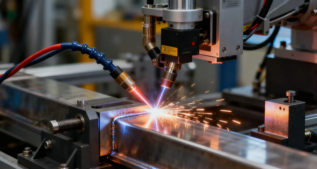 laser arc hybrid welding