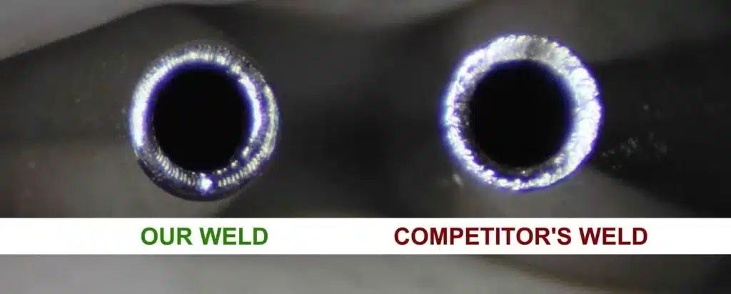 Laser Micro Welding Comparison