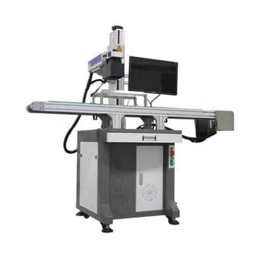 Desktop automatic fiber laser marking machine