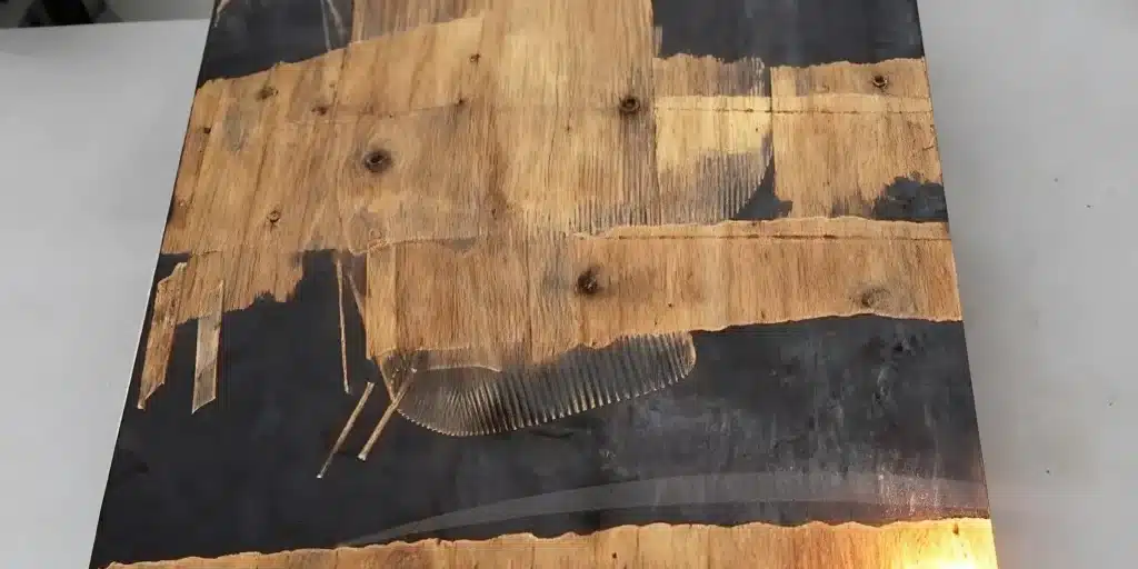 laser paint removal wood