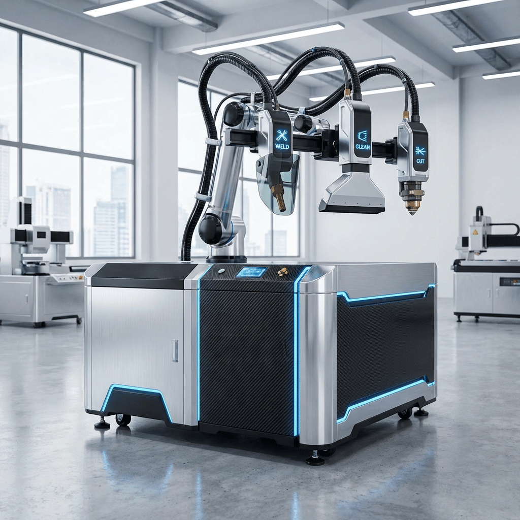 Industrial 3-in-1 laser machine